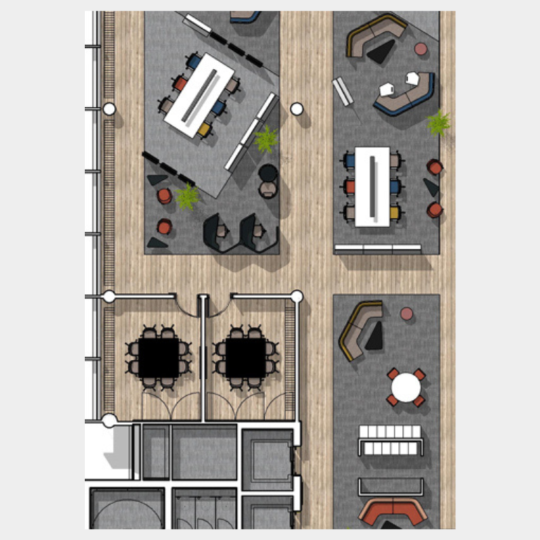 interior design office floor plan
