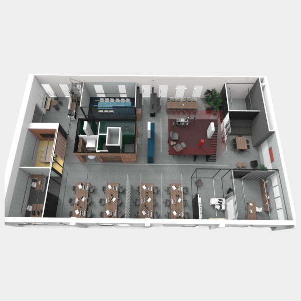 mezzanine floor office design