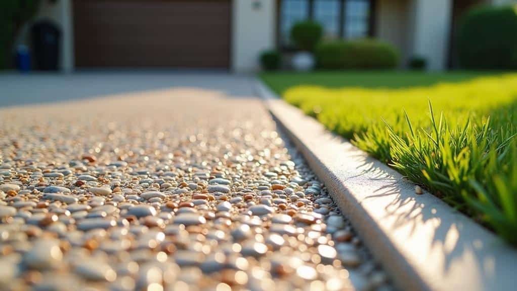 Resin bound stone flooring